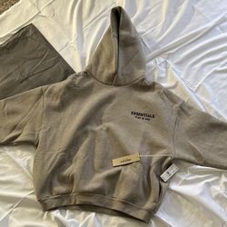Weather Gray Essential Hoodie 