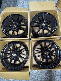 (4) 20” Porsche 911 Carrera S Wheels - 991.1