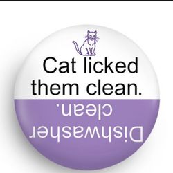 Cat Lover’s Dishwasher Dirty/Clean Magnet 