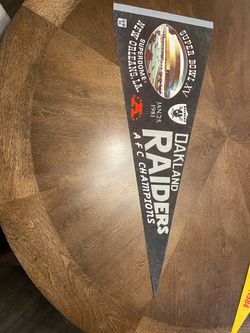 1981 Raiders, Super Bowl Pennant
