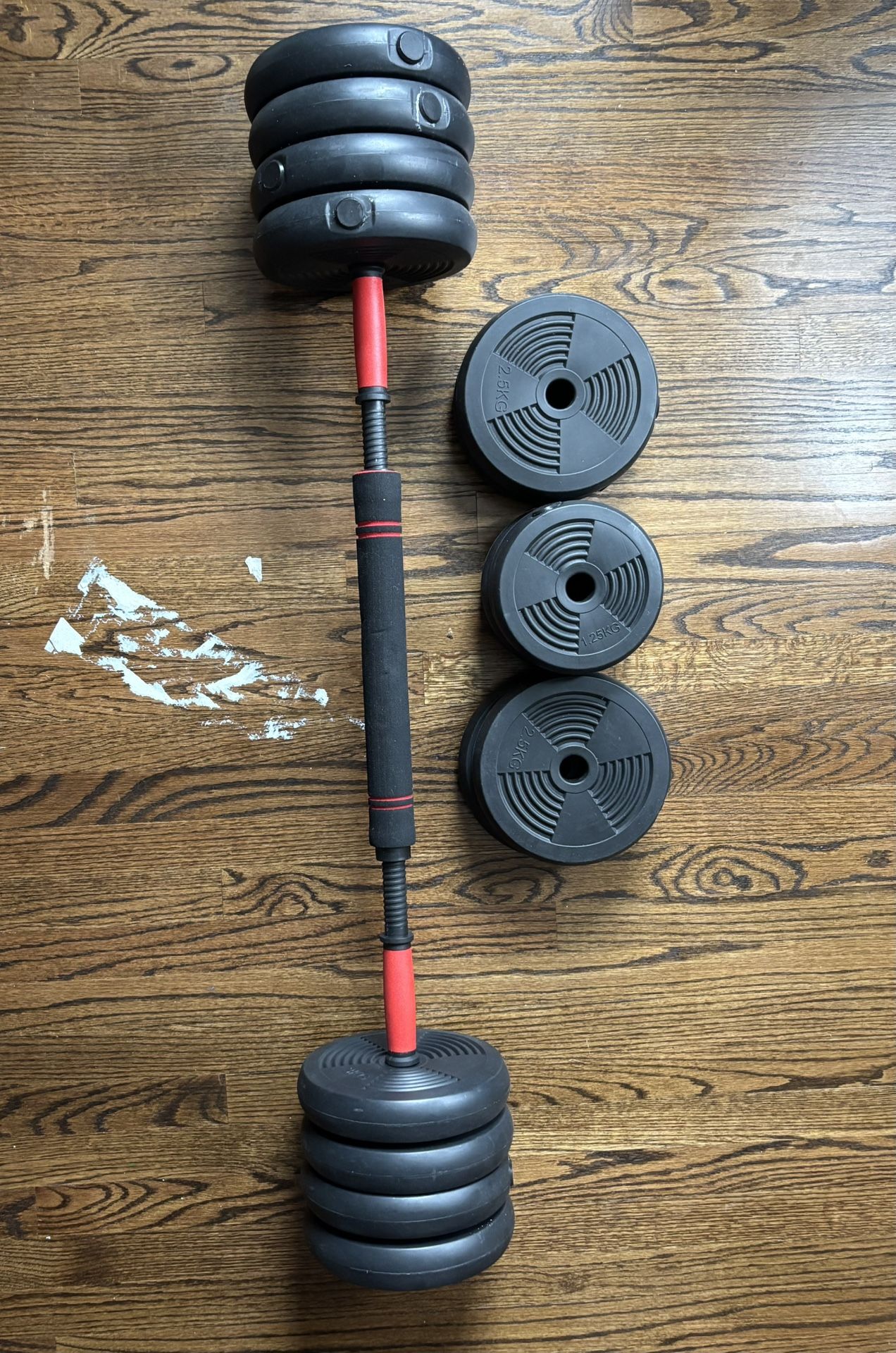 Free Adjustable Dumbbell Barbell Weights