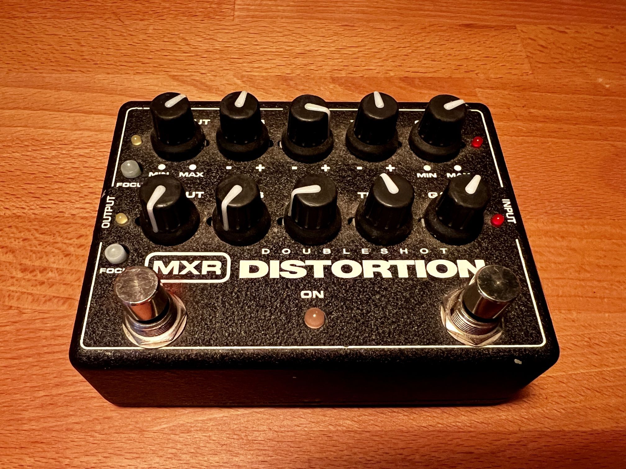 MXR Doubleshot Distortion pedal