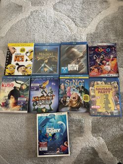 14 Cartoon Movies DVD/ Blu-ray 