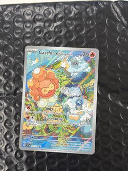 Castform Sunny Form 195/191 Pokemon