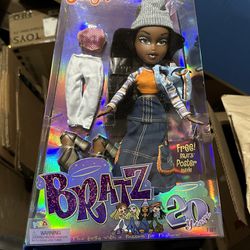 Bratz 20 Yearz Special Anniversary Edition Original Fashion Doll Sasha with Accessories and Holographic Poster | Collectible Doll