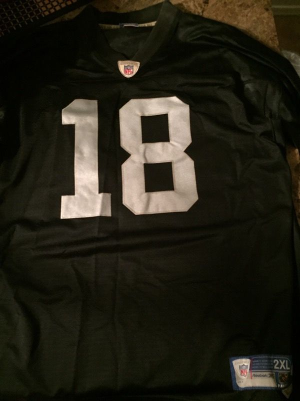 Reebok Oakland Raiders Randy Moss Jersey –