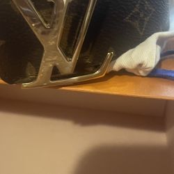Leather Louis Vuitton Leather Belt 