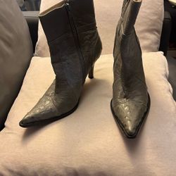 Grey Boots