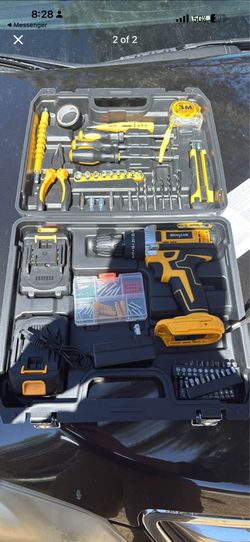 21V Cordless Drill Set