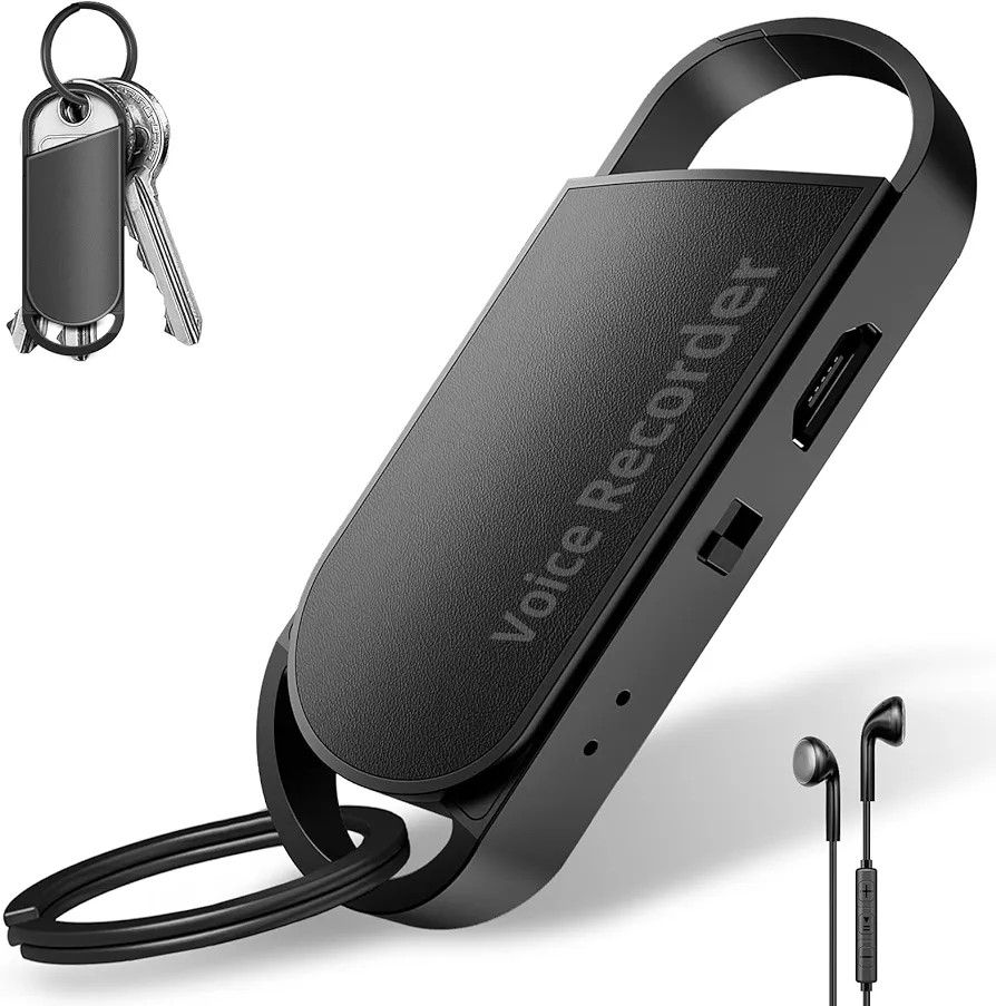 128GB Voice Recordervoice Activated Recorder, Voice Recorder Brand New Ai