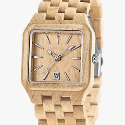 Wood Watch   “ Natural Or Cherry Wood Watch “