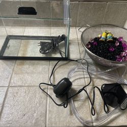 2.5 Gallon Fish Tank