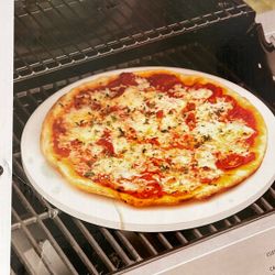 Cuisinart 3 Piece Pizza Grilling Pack, 13” Round Pizza Ston