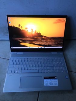 Hp Envy x360 Touchscreen i5 processor 8th Gen 256gb SSD 8gb Ram Come With Charger window 11
