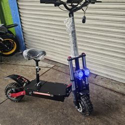 X60 5600w Electric Scooter 50mph Dual Motor