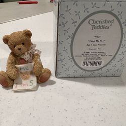 Cherished Teddy 5rh Birthday Bear