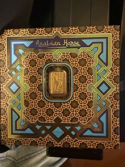 Arabian Horse 5g gold