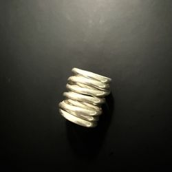 Spiral Silver (925) Ring