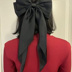 🎀 Giant Satin Hair Bow - Elegant Coquette Style! 🎀
