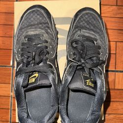 Nike Air Max 90s Beaters Black And Gold 