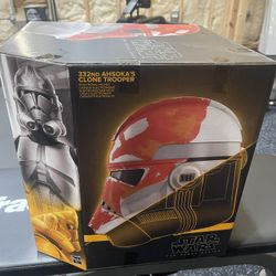 Hasbro Star Wars The Black Series 332nd Ahsoka’s Clone Trooper 1:1 Helmet Brand New
