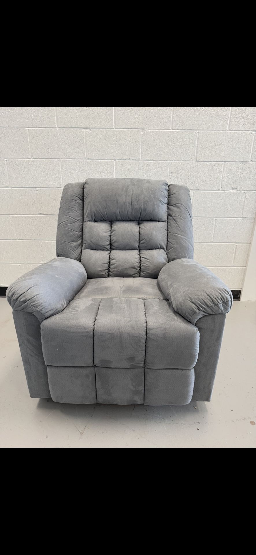 Grey Recliner