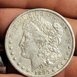 1880 -S  MORGAN DOLLAR COIN
