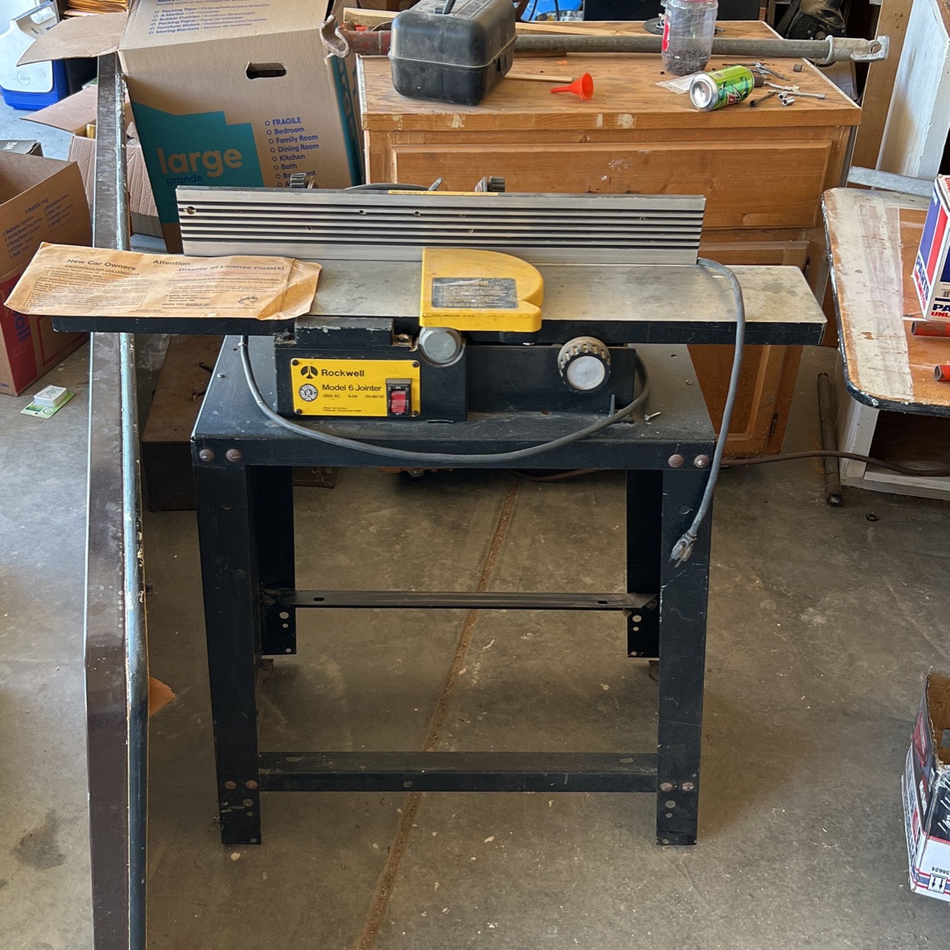 Rockwell Model 6 Jointer