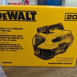 NEW SEALED DeWALT 20-Gallon Cordless Wet/Dry Shop Vac – Lexington Pickup