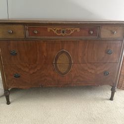 Antique Dresser 48in wide X 22in Deep x34.5in tall