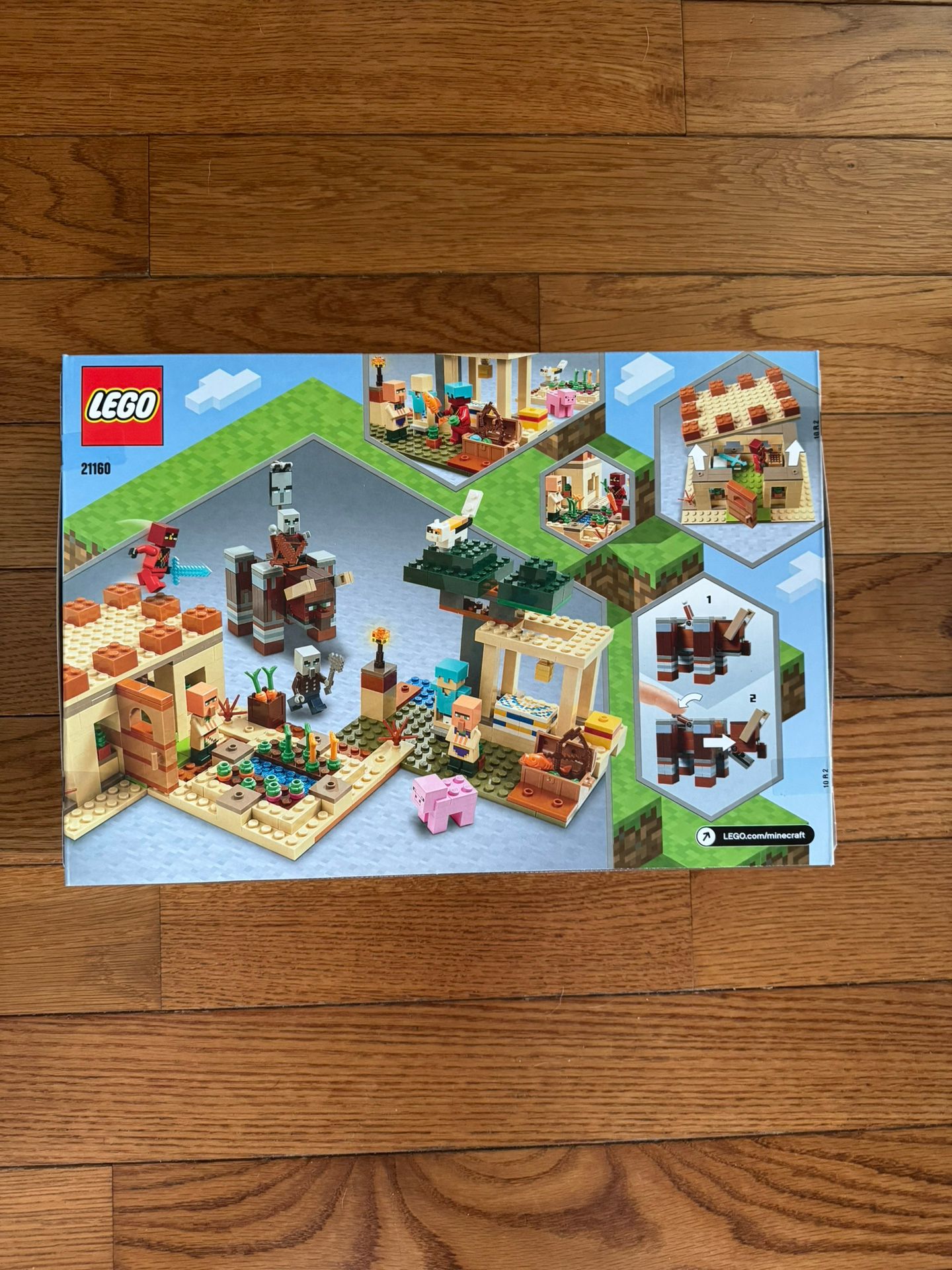 Raid 21160 Minecraft Lego Village Raid Lego 21160 The Illager Raid