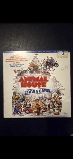 Animal House Trivia Game, - New Sealed