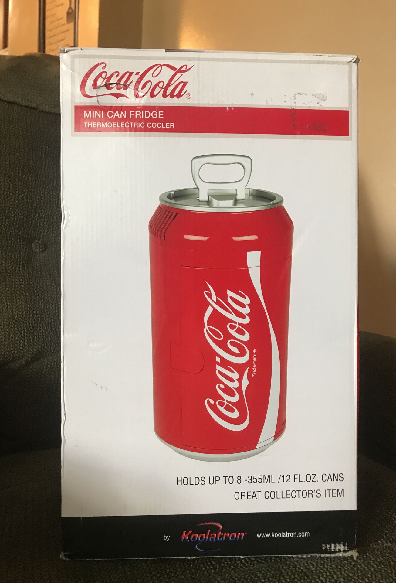 Mini Coca-Cola Fridge Used One Time!