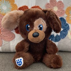 Build A Bear Buddies Small Brown Dog 7"