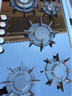 Miele 36” gas cooktop