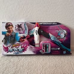 NERF Rebelle Heartbreaker Bow With 5 Collectible Darts