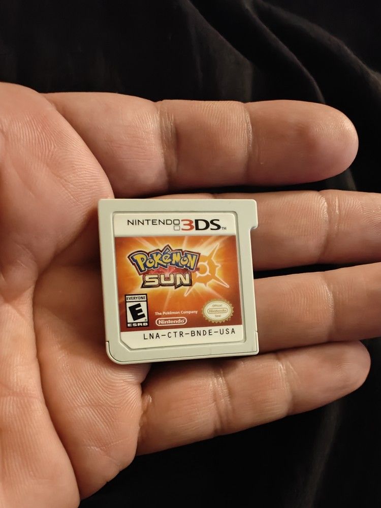 Pokemon Sun Nintendo 3DS Game
