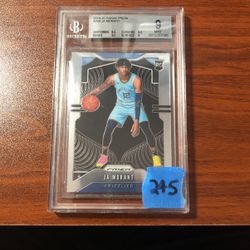 2019 Panini Prizm #249 Ja Morant BGS 9