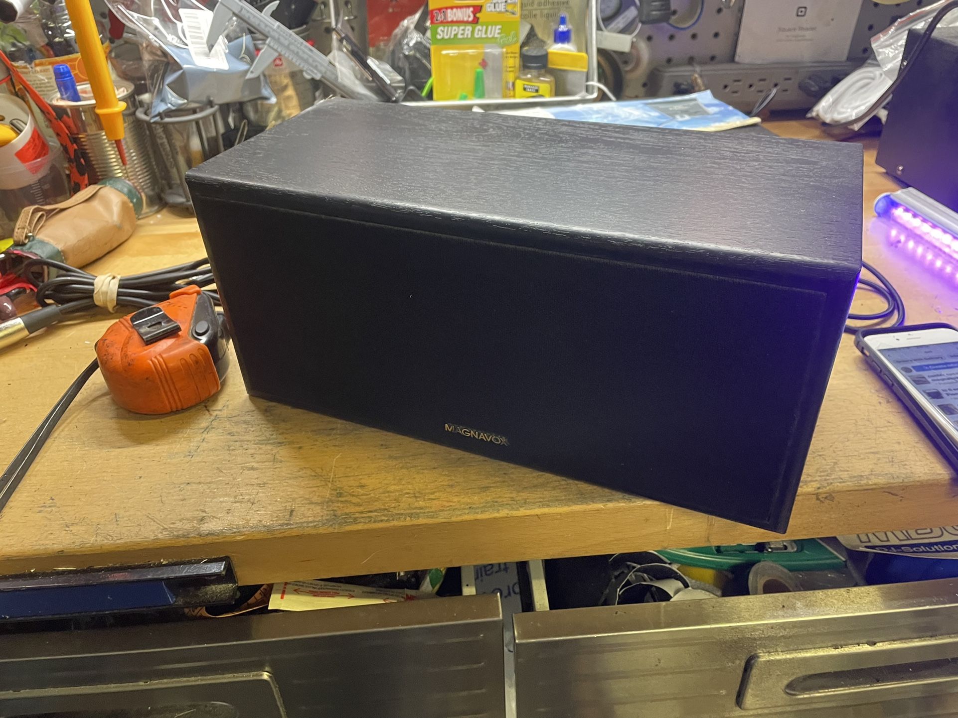 Magnavox center speaker for home audio