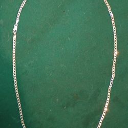 Men's "925*Sterling Silver Link Chain 28" (New)