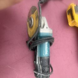 Corded Makita grinder
