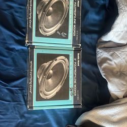2x Radio Shack 8 Subwoofer