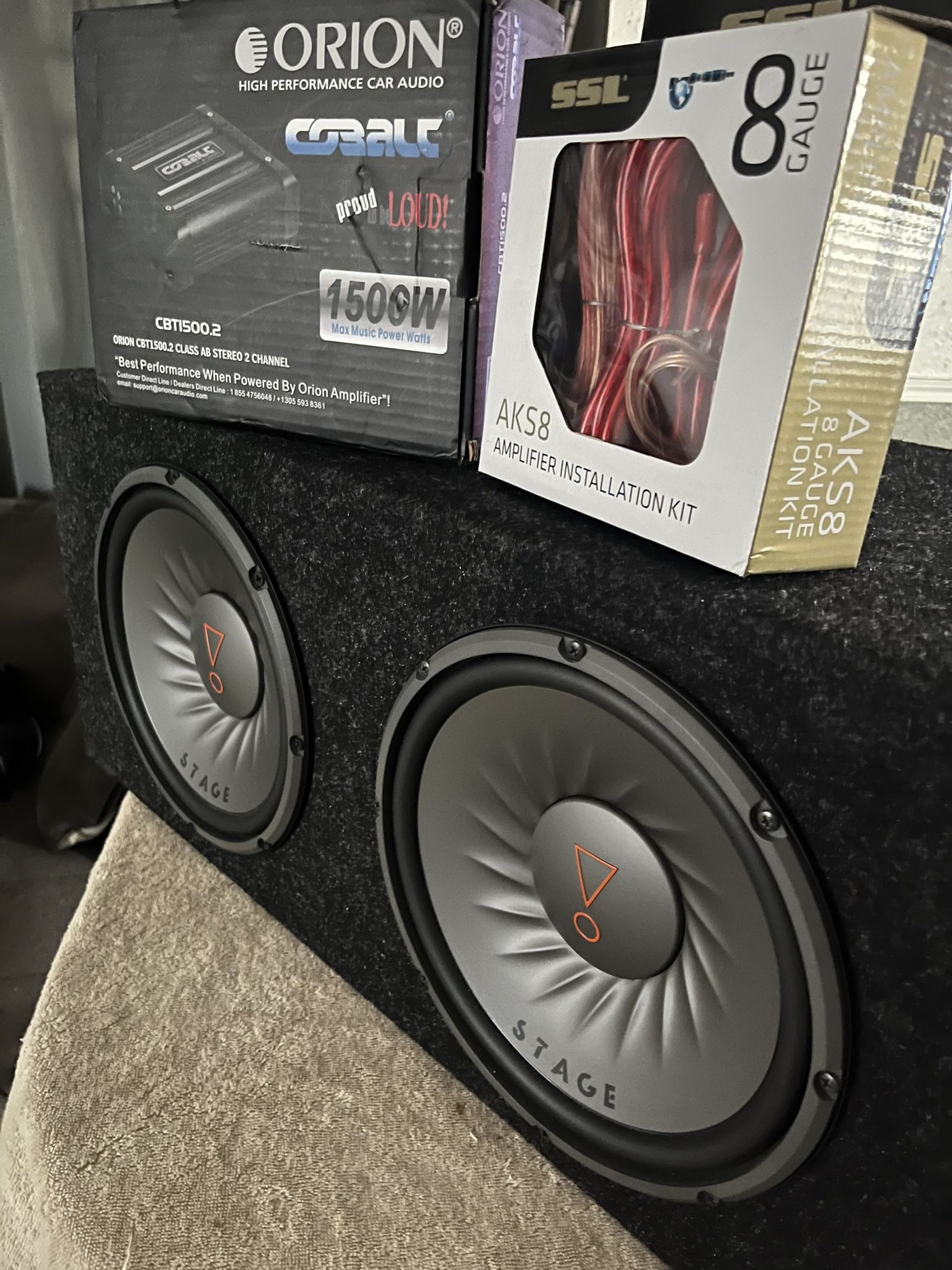 New JBL 10â Dual Subwoofers đ Package