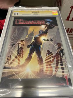 The Ultimates #1 CGC 9.8 Signed by Millar