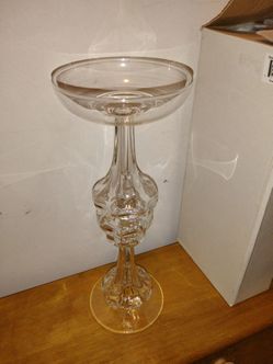 Glass Decor/Candle Holder