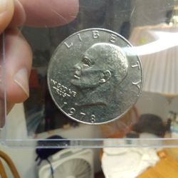 78 Last Year Of The Ike Dollar This Is A No Mark So I Believe It's A Philly