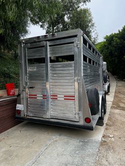 WW 4 Horse Trailer Aluminum