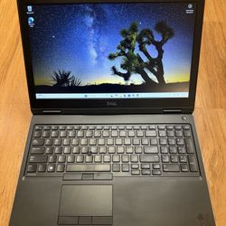 Dell Precision 7530 core i7 8th gen 32GB Ram 512GB SSD Windows 11 Pro 15.6” UHD Screen Laptop with charger in Excellent Working condition!!!!!  Specif