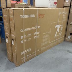 75” TOSHIBA QLED M550 4K HDR SMART TV