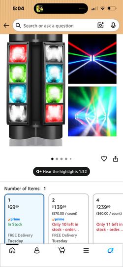 DJ lights